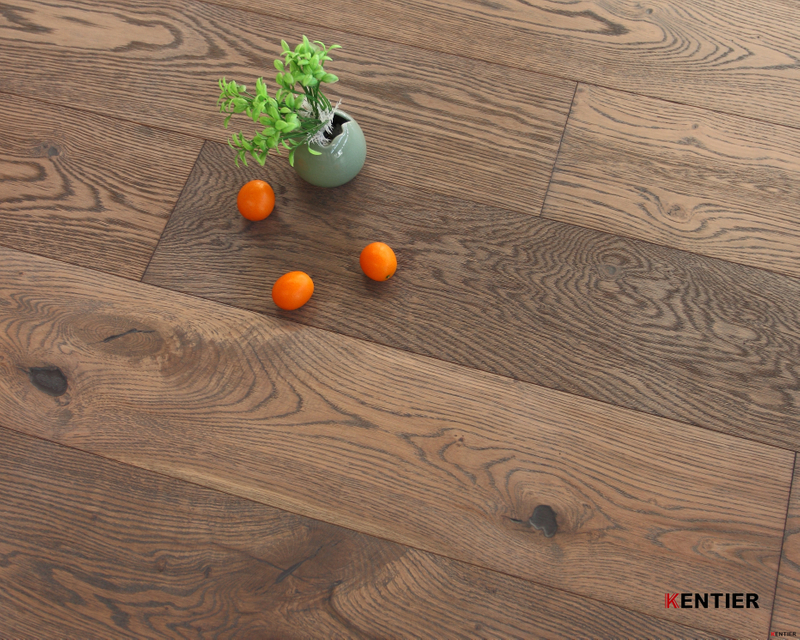K1707-Top Grade Oak Engineered Flooring with Chemical Stain
